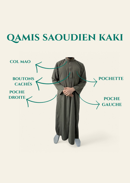 QAMIS SAOUDIEN KAKI